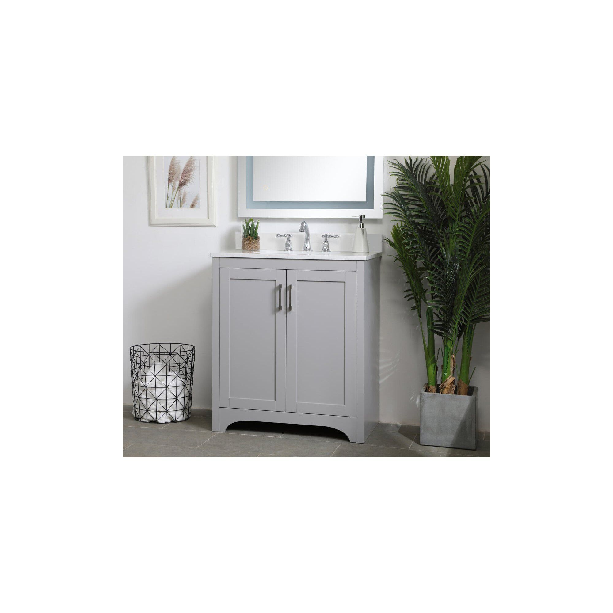 Moore 30 Inch Bath Vanity Cabinet