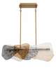 Grotto Small Linear Chandelier
