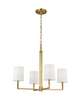 Thomas O'Brien Danica 27 Inch Chandelier