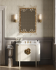 Forget-Me-Not 51 Inch Decorative Mirror
