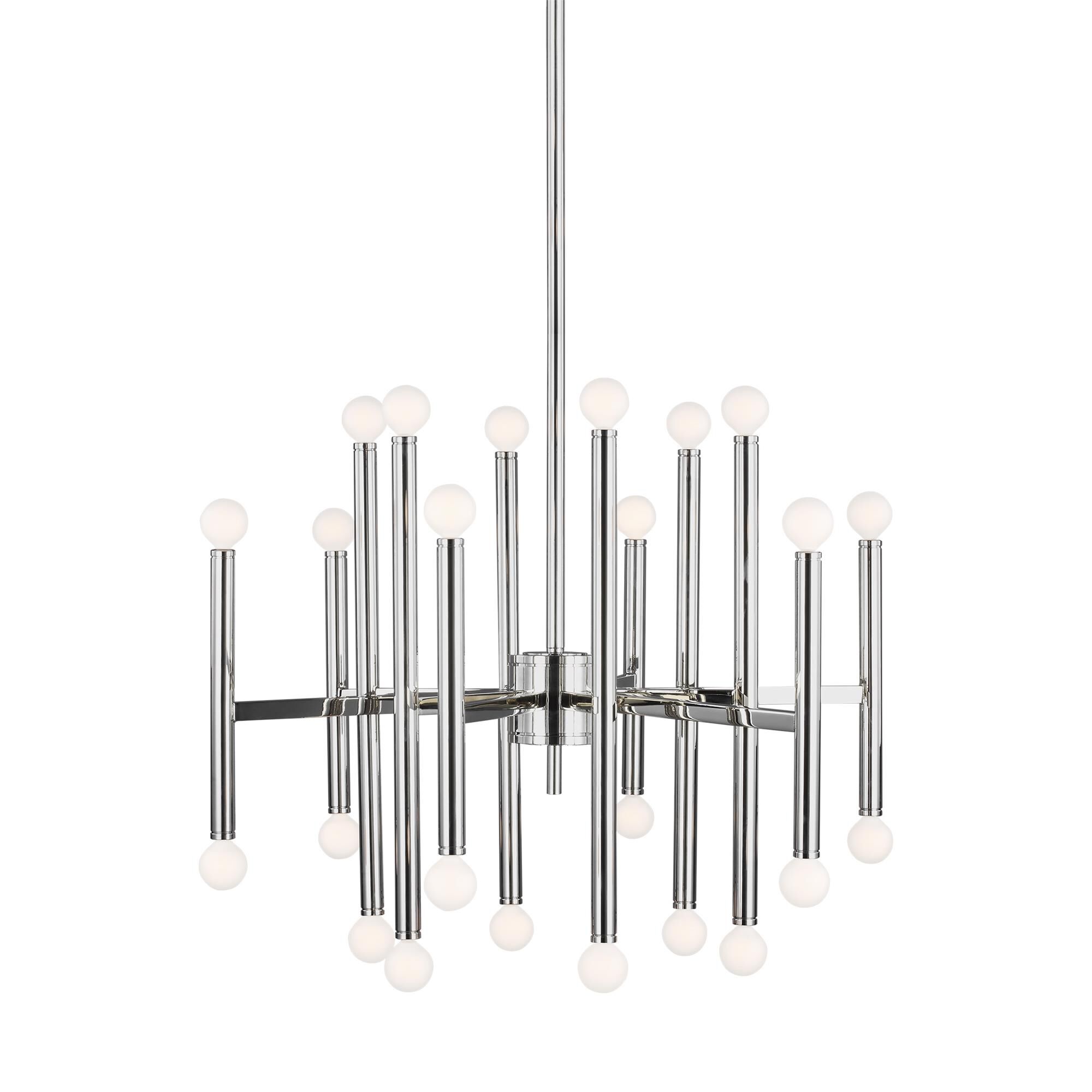 Thomas O'Brien Beckham Modern Medium Chandelier