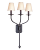 La Brea 30 Inch 3 Light Wall Sconce