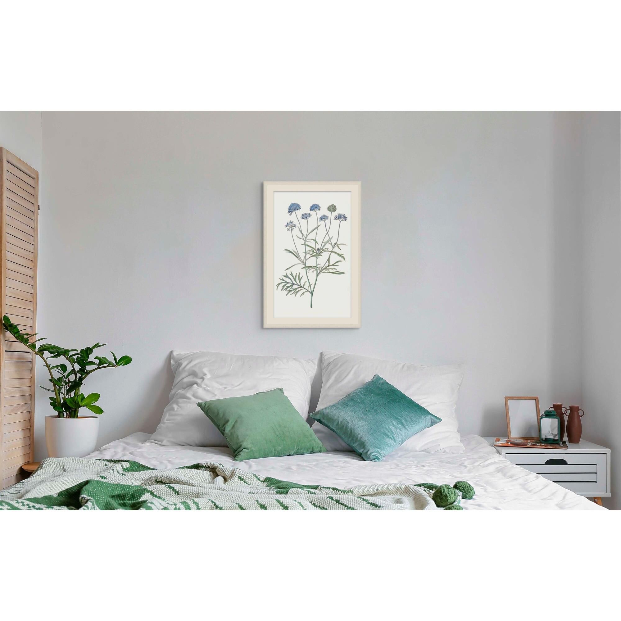 Sapphire Flora Print