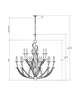 Menefee Large Chandelier