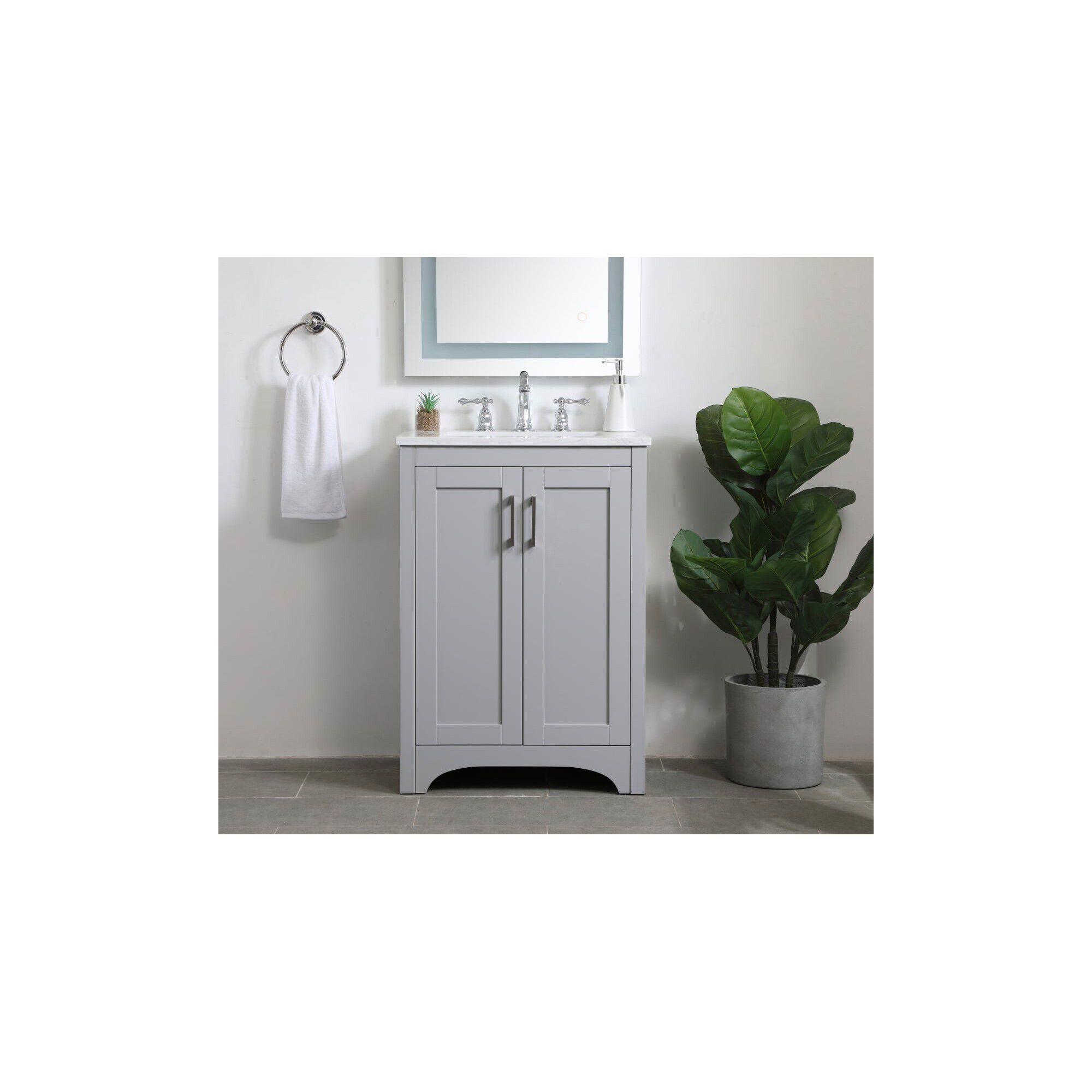 Moore 24 Inch Bath Vanity Cabinet