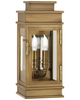 Chapman & Myers Linear Lantern 12 Inch Outdoor Wall Light