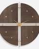 Walnut Elegance Clock