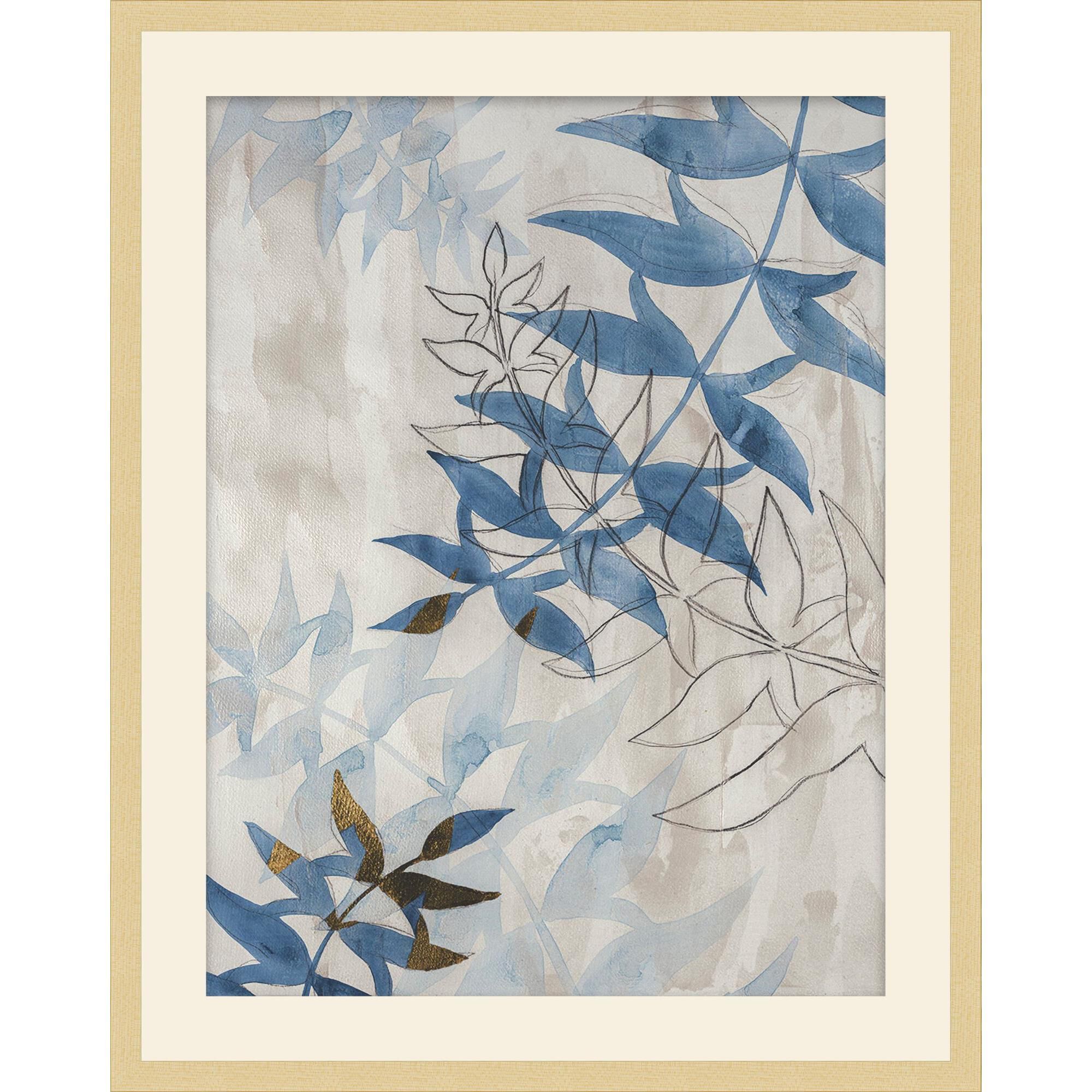 Ecru Palms Print
