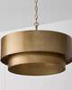 Jude 21 Inch 4 Light Semi Flush Mount