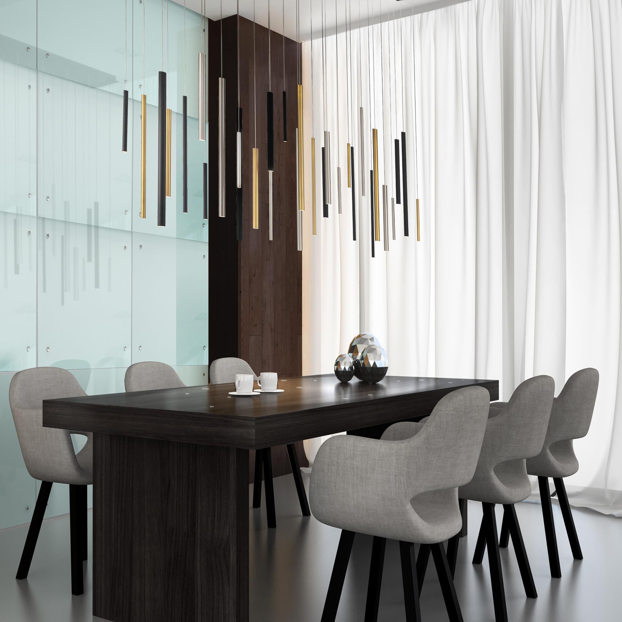 Santana Large Linear Chandelier