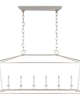 Chapman & Myers Darlana 54 Inch Linear Chandelier