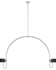 Thomas O'Brien Oso Large Linear Chandelier