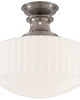 Thomas O'Brien Milton Road 14 Inch Semi Flush Mount