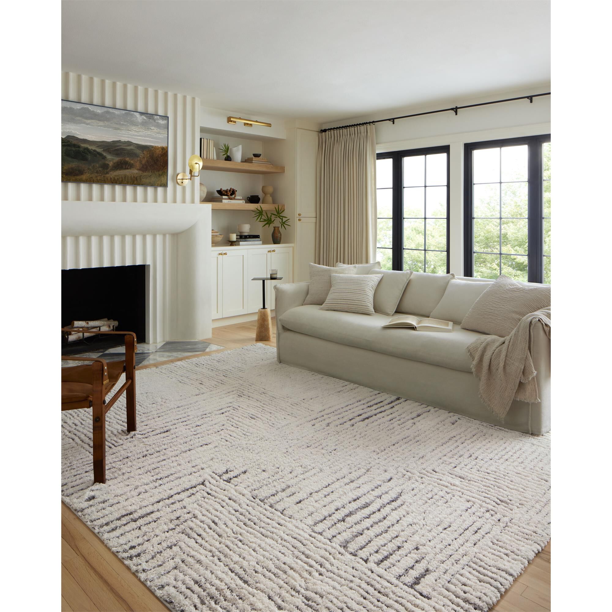 Levitt Shag Power Woven Area Rug