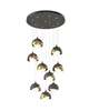 Brooklyn 20 Inch 9 Light Multi Light Pendant