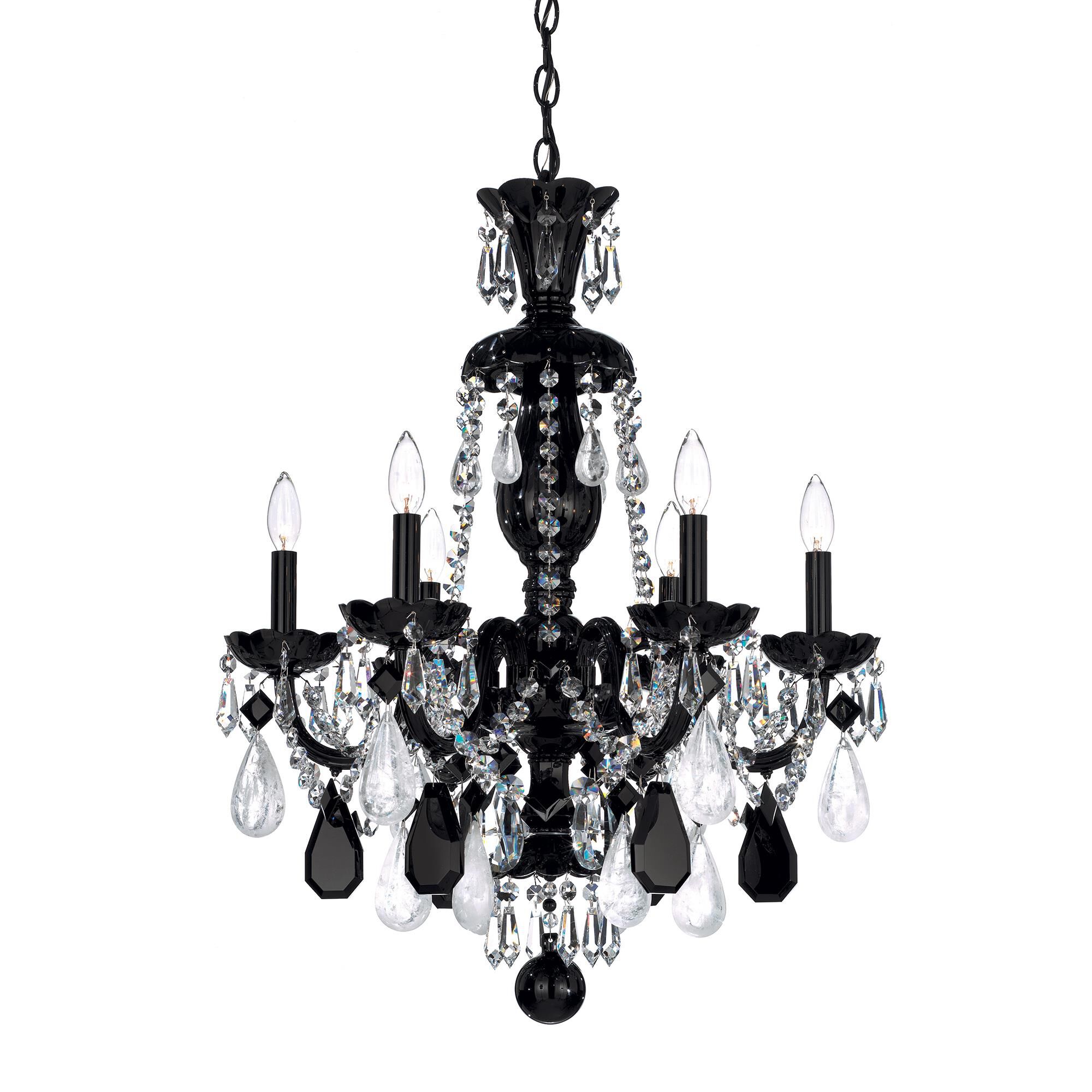 Hamilton Rock Crystal 22 Inch Chandelier