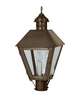 Boston 27 Inch 3 Light Outdoor Post Lamp
