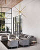 Sirius 46 Inch Chandelier