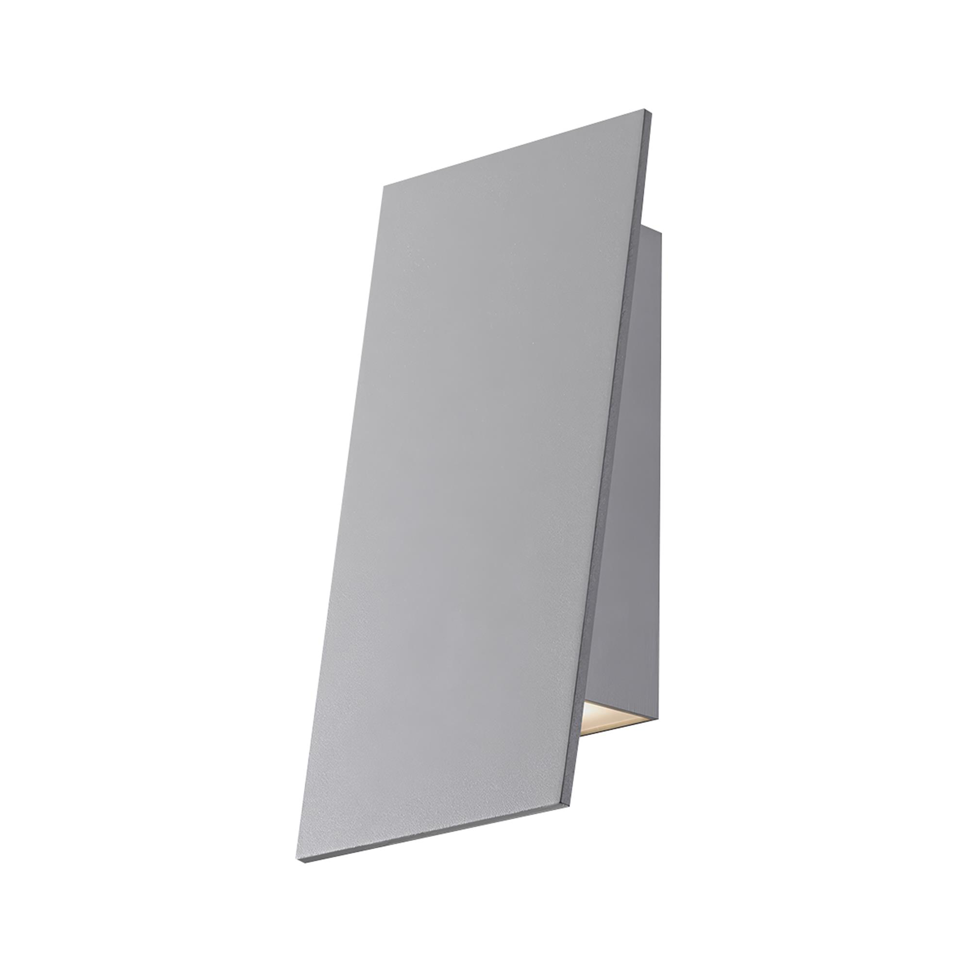 Angled Plane 8 Inch Outdoor Wall Light