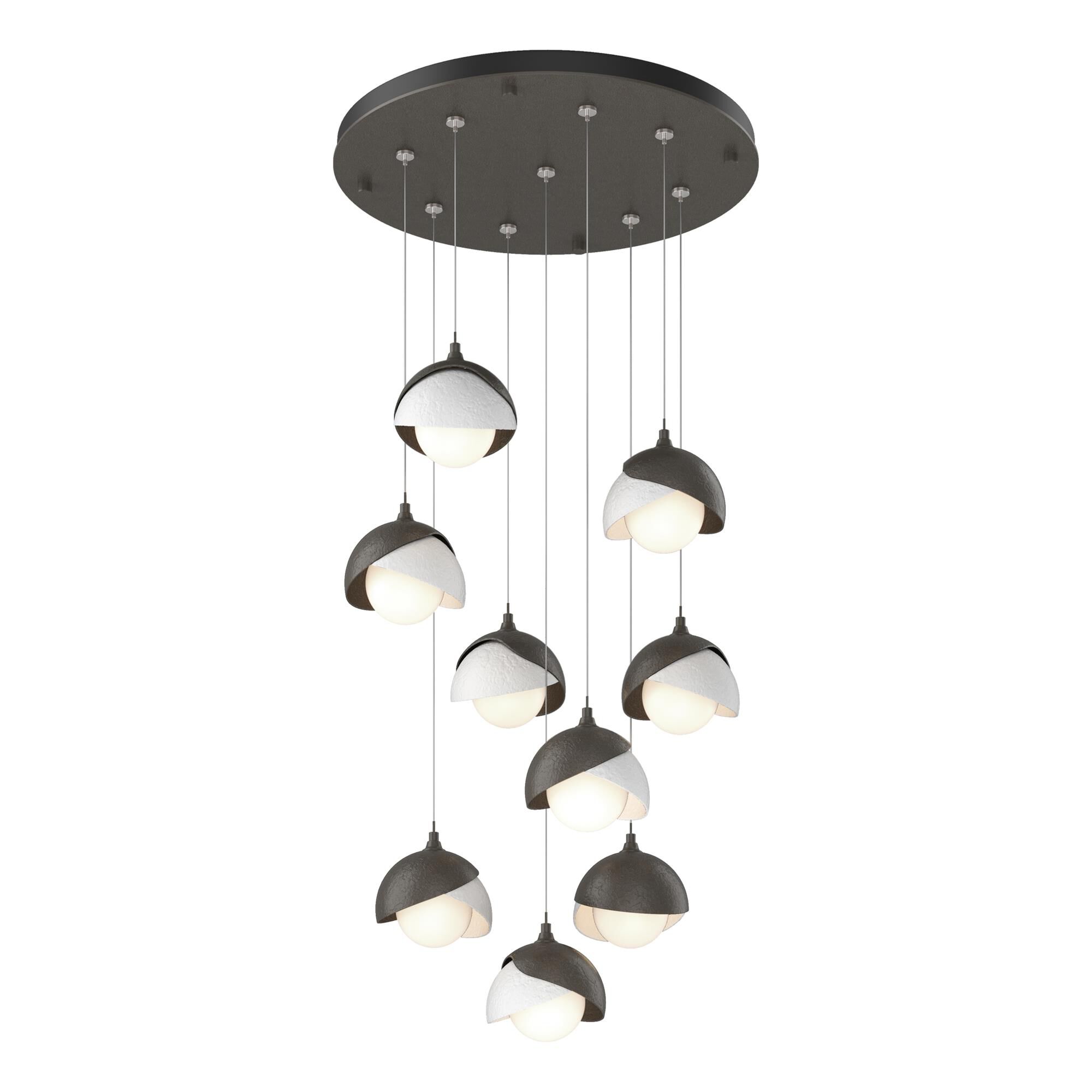 Brooklyn 20 Inch 9 Light Multi Light Pendant
