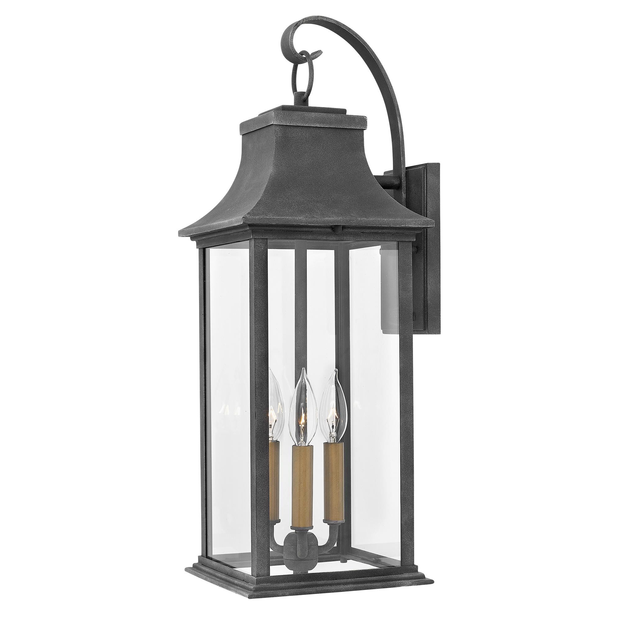 Adair 24 Inch 3 Light Outdoor Wall Light