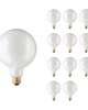 60 Watt G40 Globe White E26 125 Volt (12 Pack)