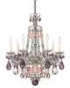 Hamilton Rock Crystal 24 Inch Chandelier