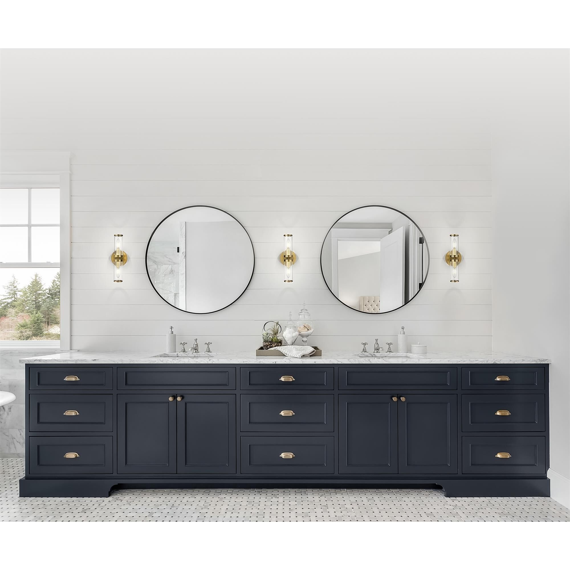Revolve 13 Inch 2 Light Wall Sconce