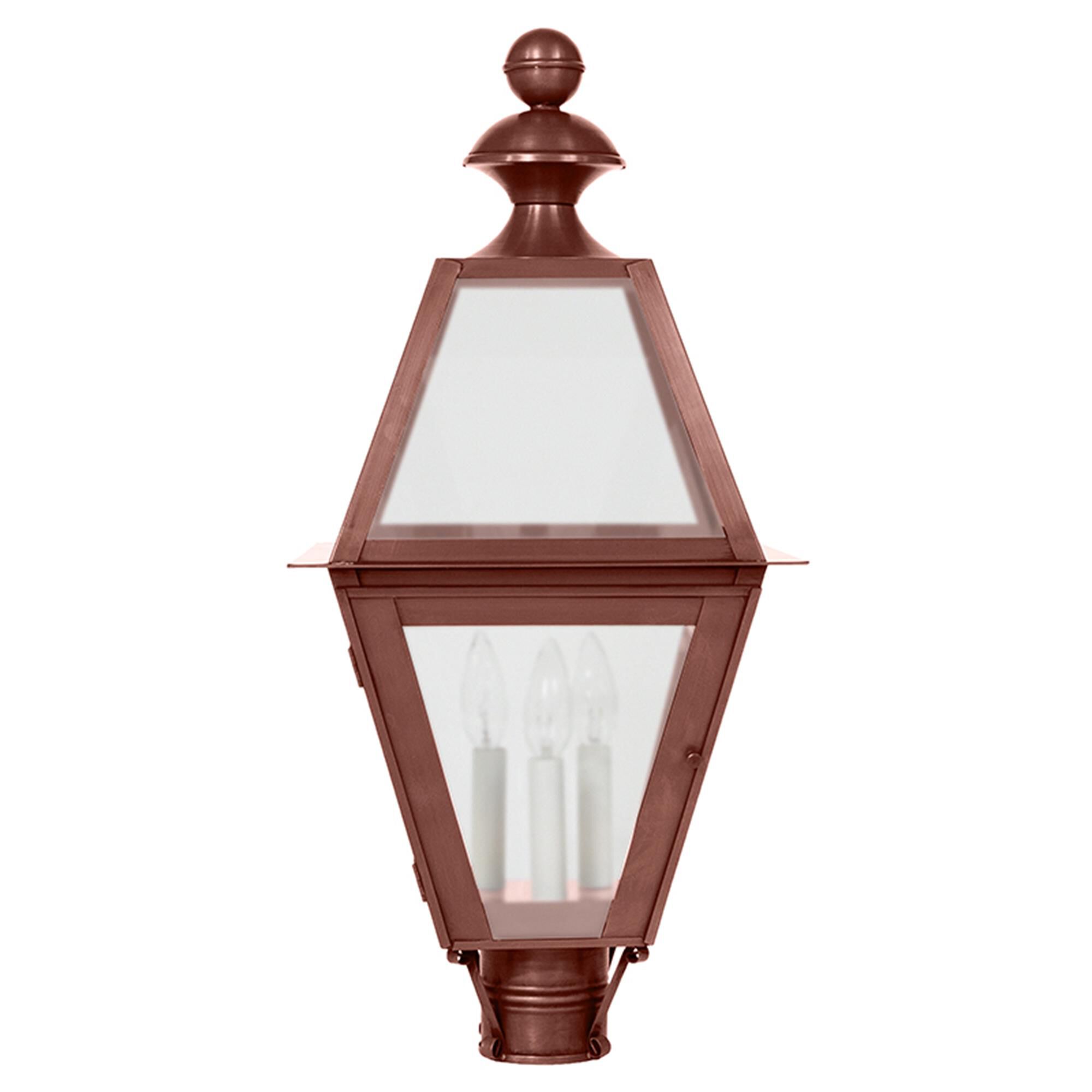 Boston 26 Inch 3 Light Outdoor Post Lamp