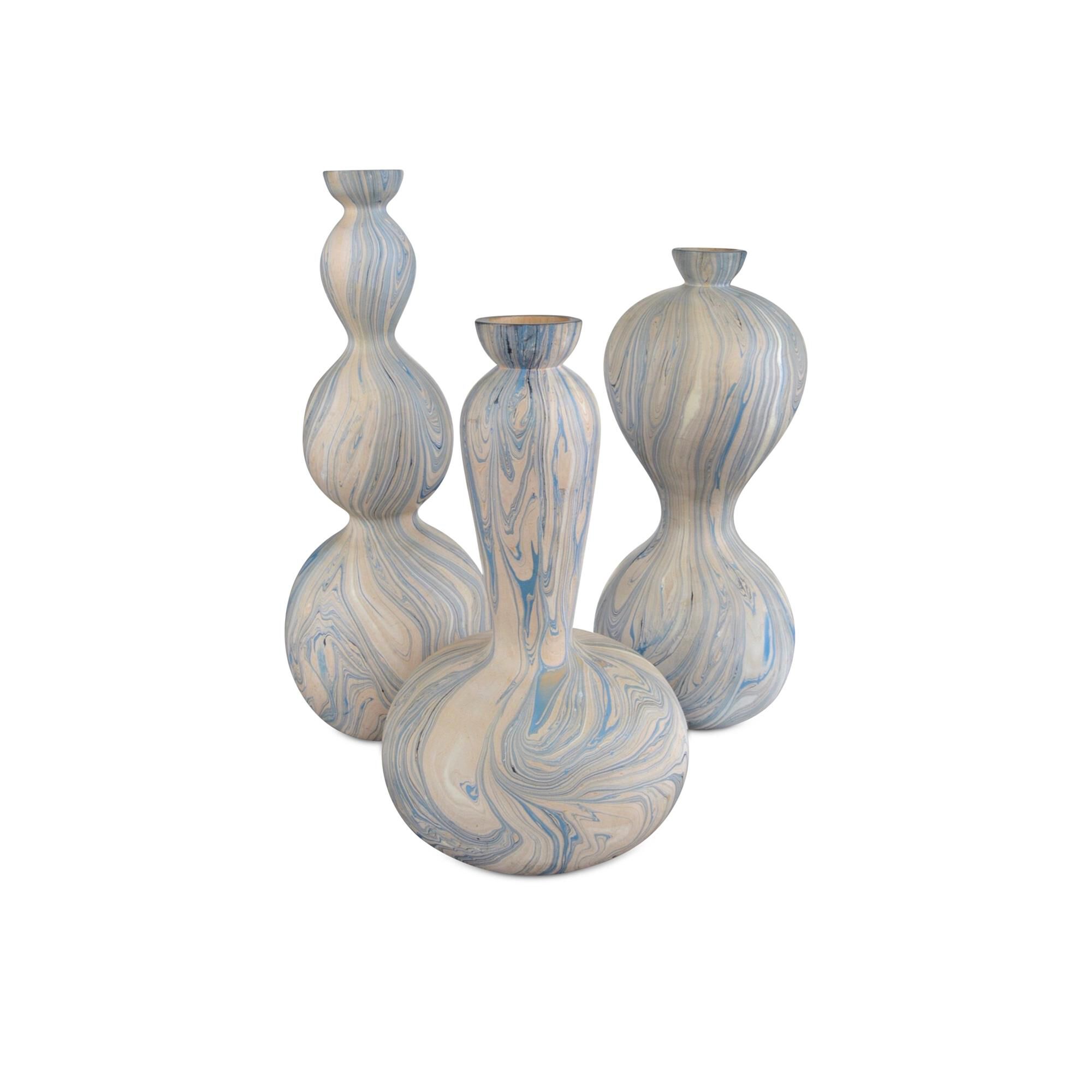 Calm Sea Vase Set of 3