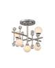 Mercer 16 Inch 5 Light Semi Flush Mount