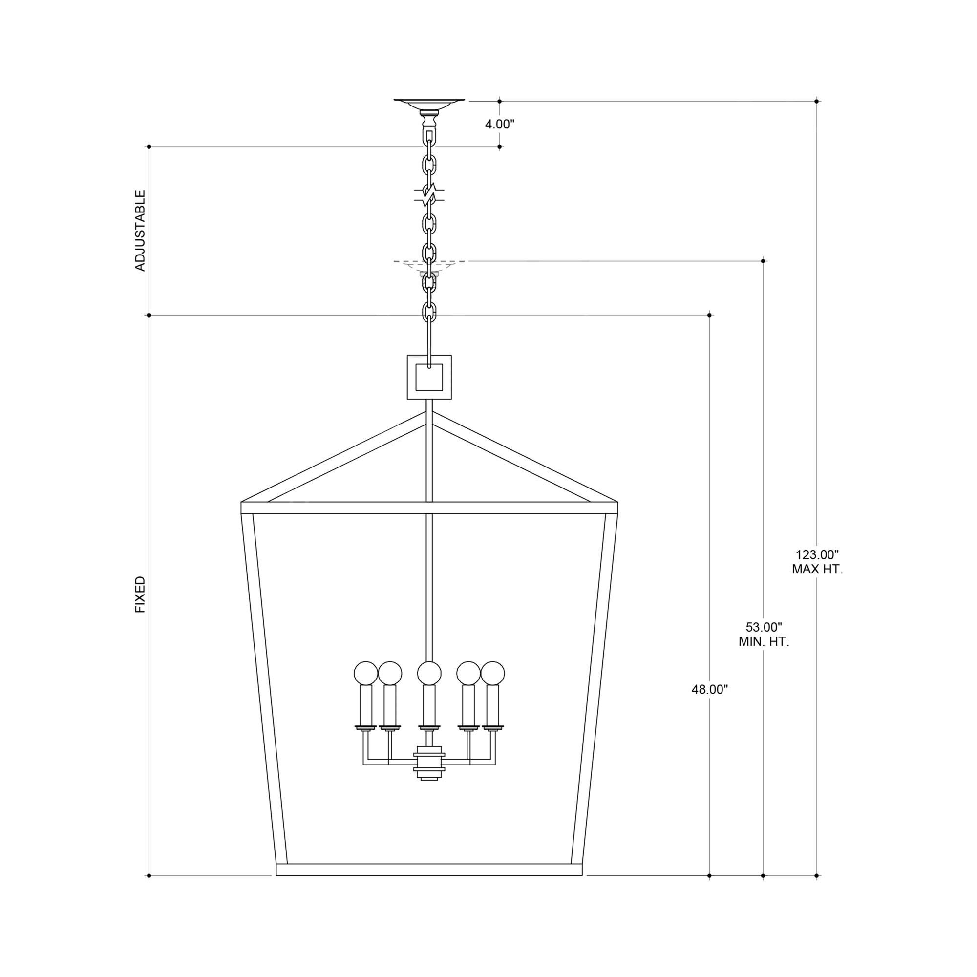Large Pendant Light