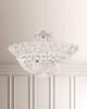 Tiara 20 Inch 6 Light Semi Flush Mount
