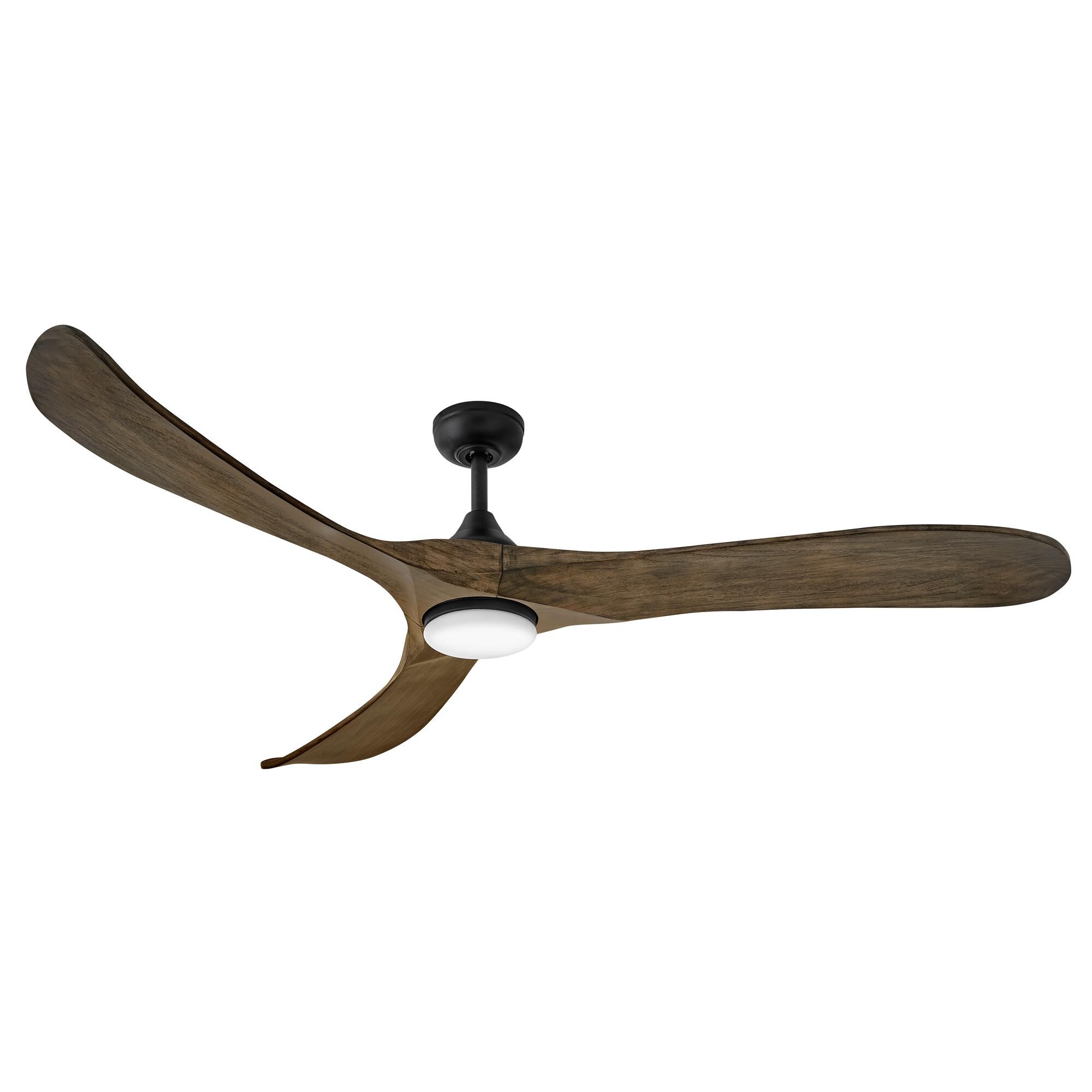 Swell Illuminated 72 Inch Ceiling Fan with Light Kit