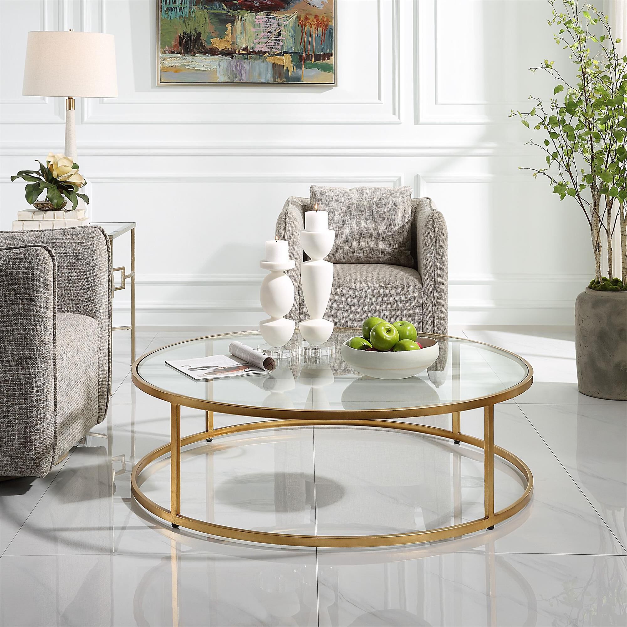 Radius 48 Inch Coffee Table
