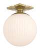 Orly 10 Inch Semi Flush Mount