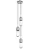 Thomas O'Brien Junio 9 Inch 3 Light Multi Light Pendant