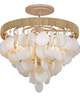 Aurelia's Cove 17 Inch 4 Light Semi Flush Mount