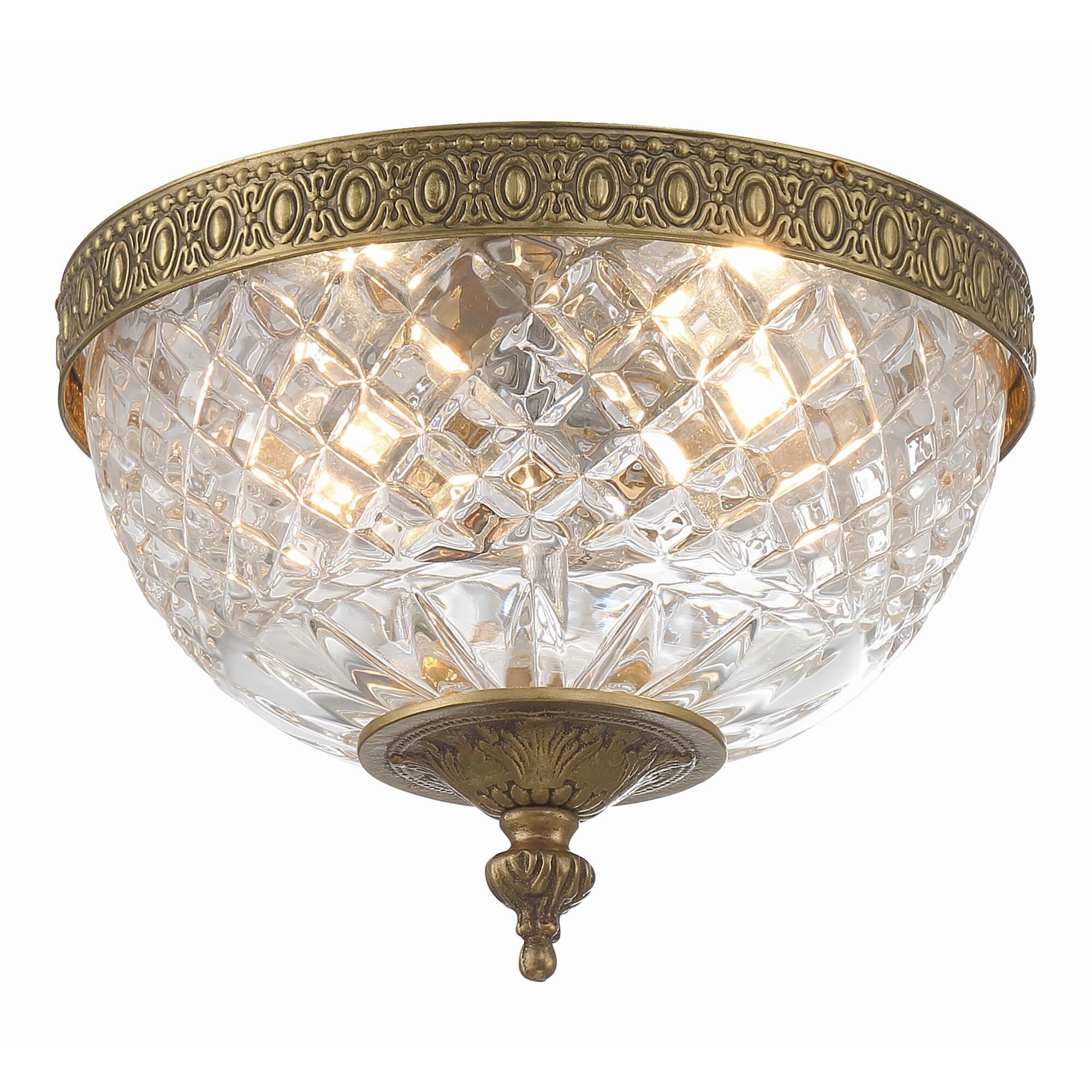Ceiling 8 Inch 2 Light Flush Mount