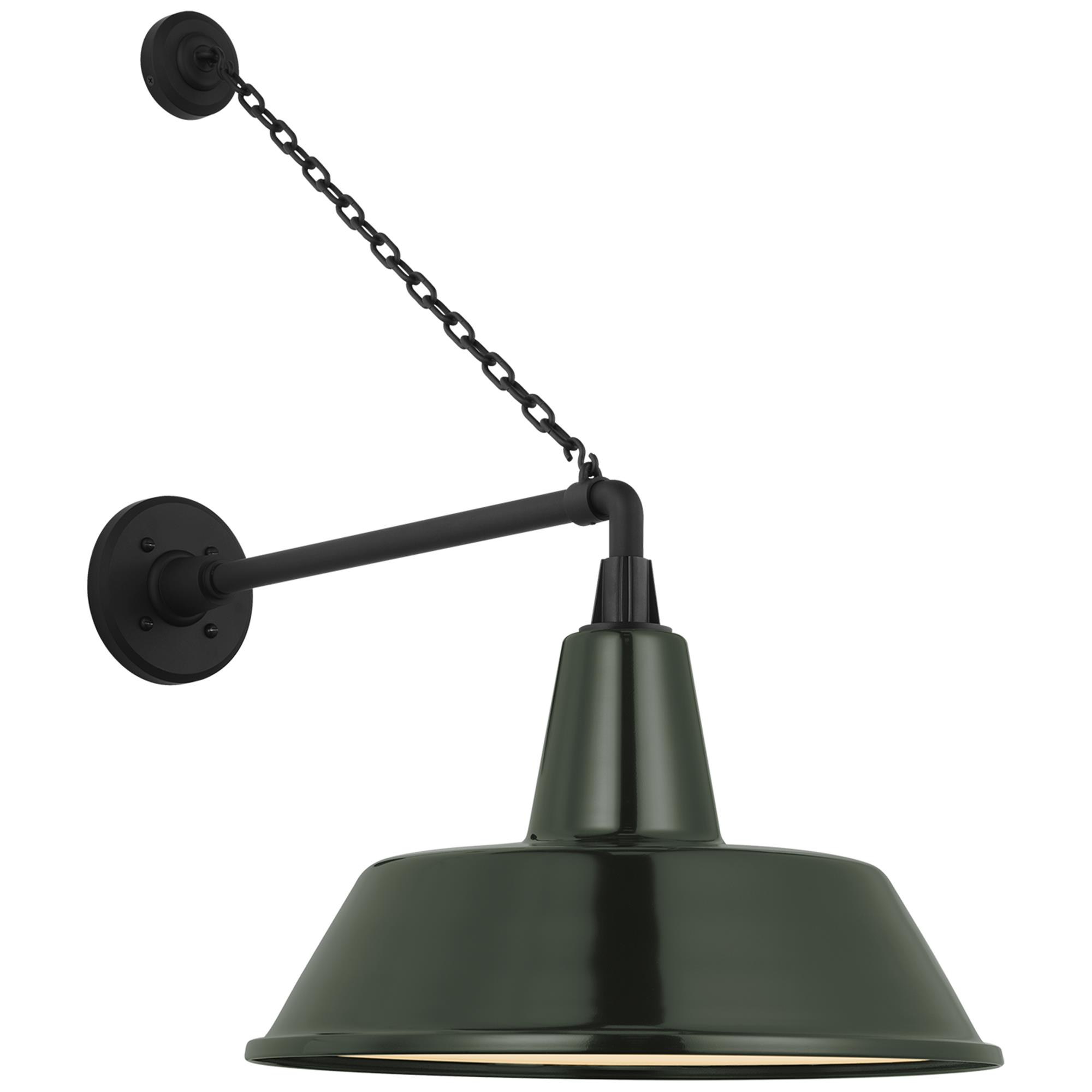 Thomas O'Brien Academy Barn 28 Inch Outdoor Wall Light
