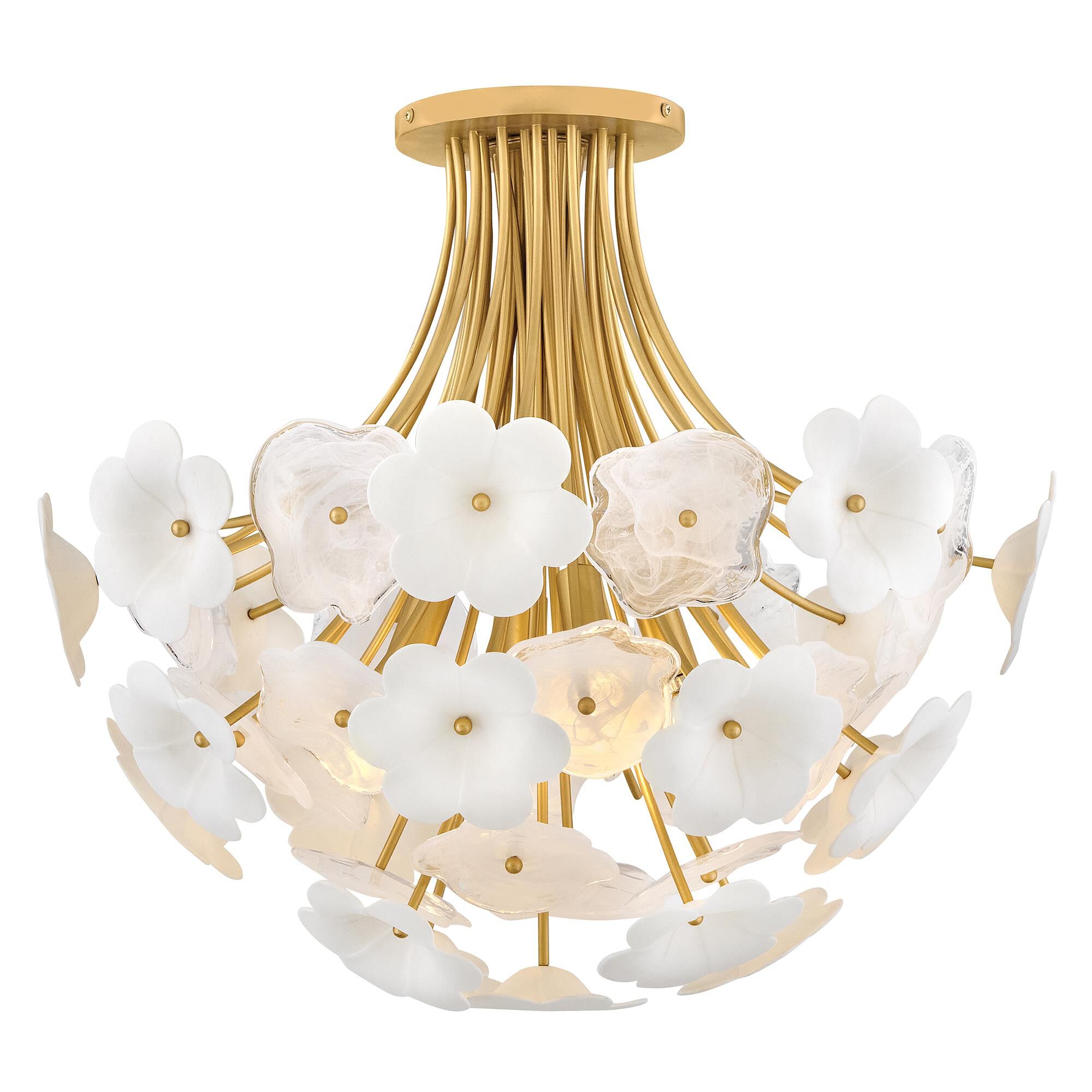 Marianne 22 Inch 4 Light Semi Flush Mount