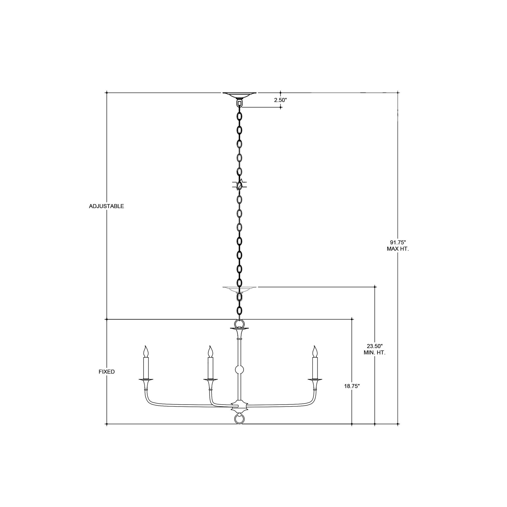 Nottaway Medium Chandelier