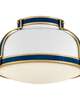 Barton 14 Inch 2 Light Flush Mount