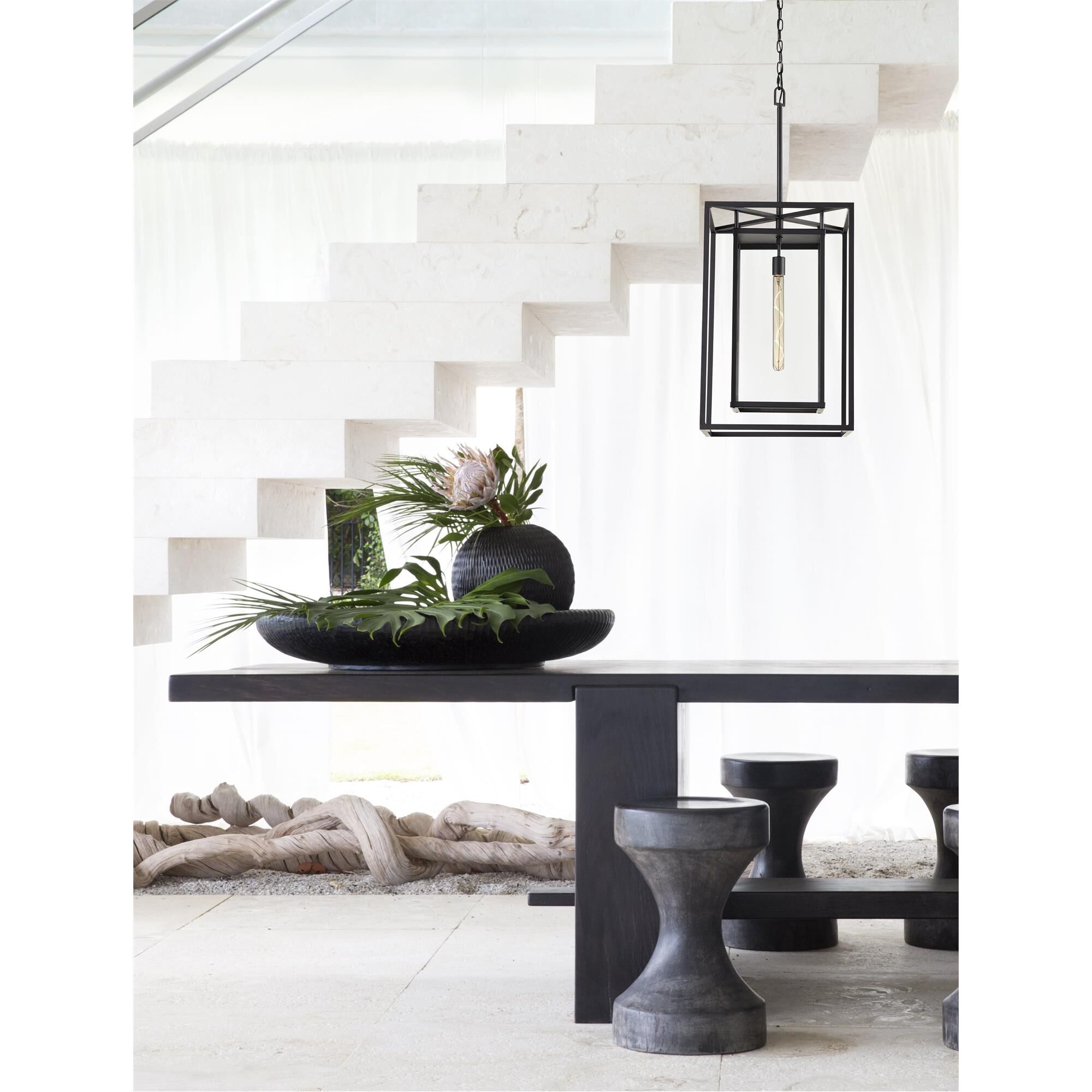 Max Large Outdoor Hanging Lantern
