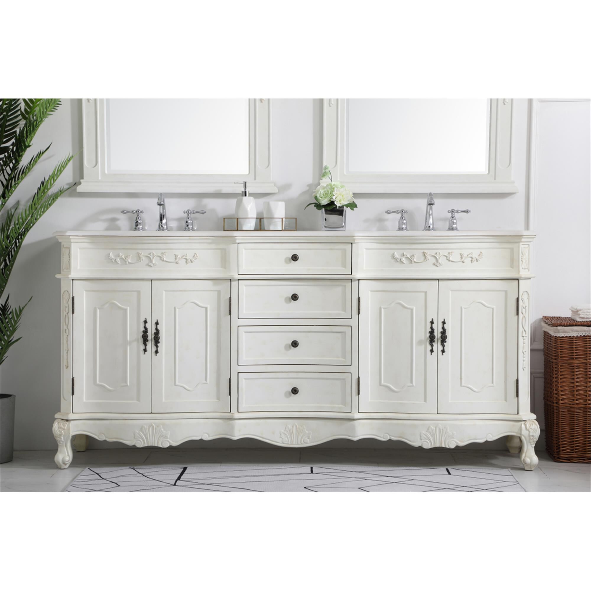Danville 72 Inch Bath Vanity Cabinet