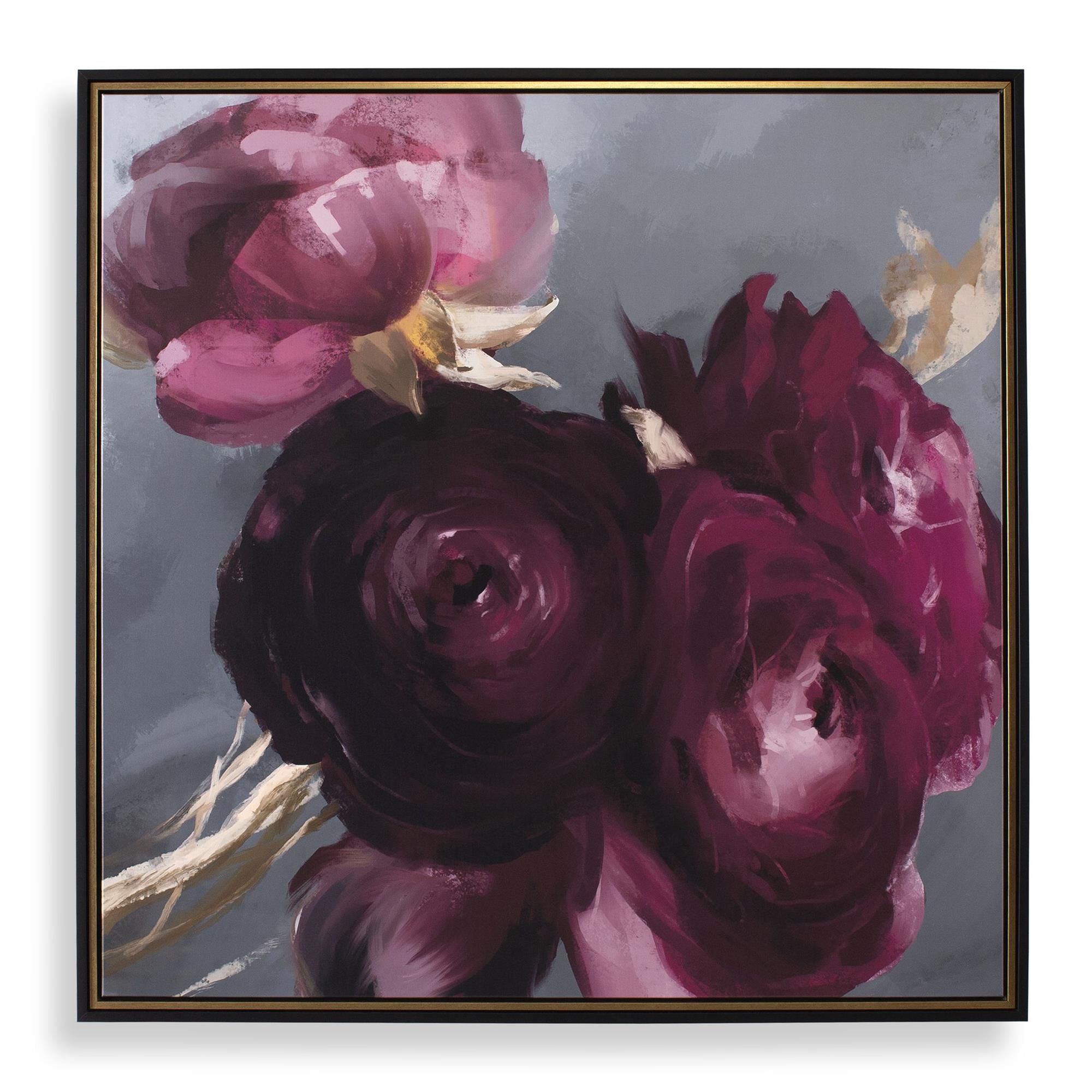 Plum Ranculus Painting