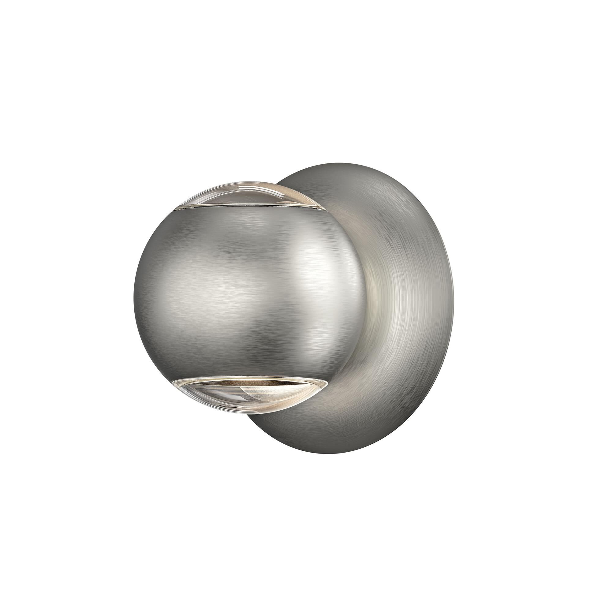 Hemisphere 4 Inch 2 Light Wall Sconce