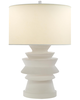Chapman & Myers Stacked Disk Medium Table Lamp