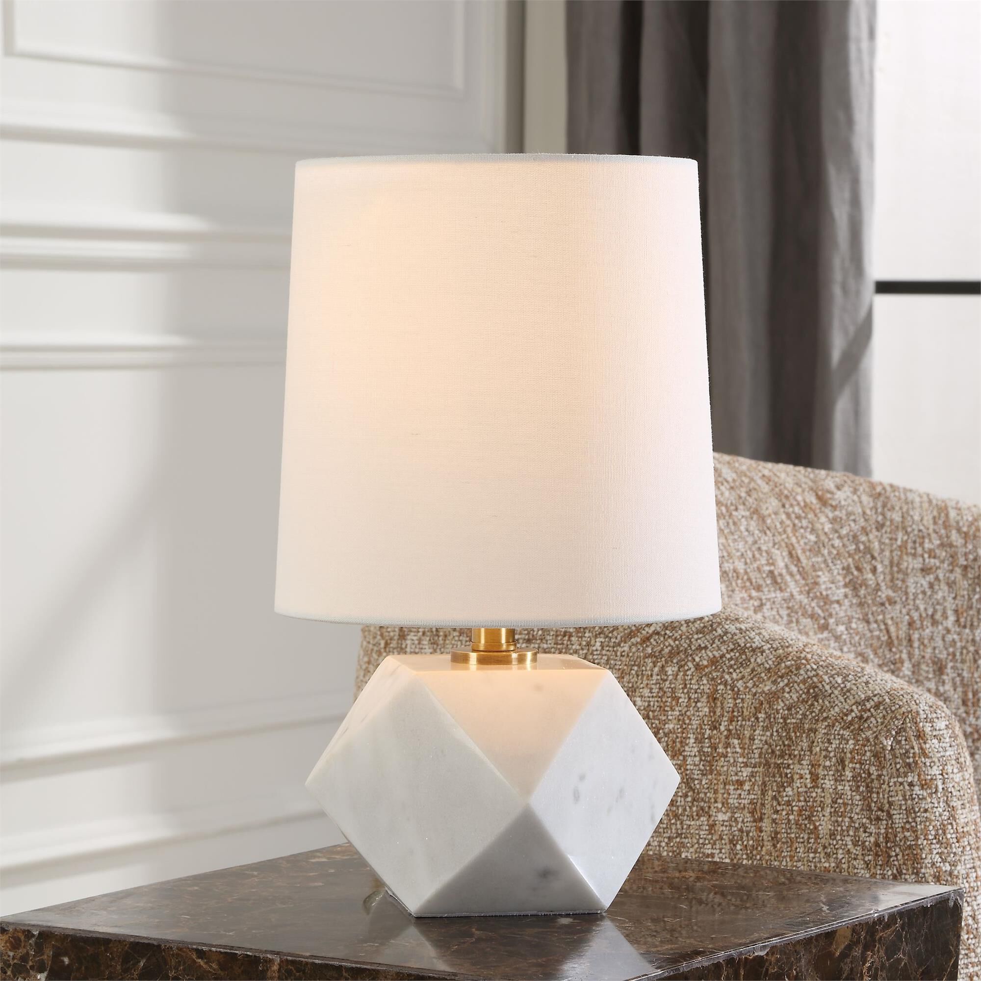 A Cut Above Small Table Lamp