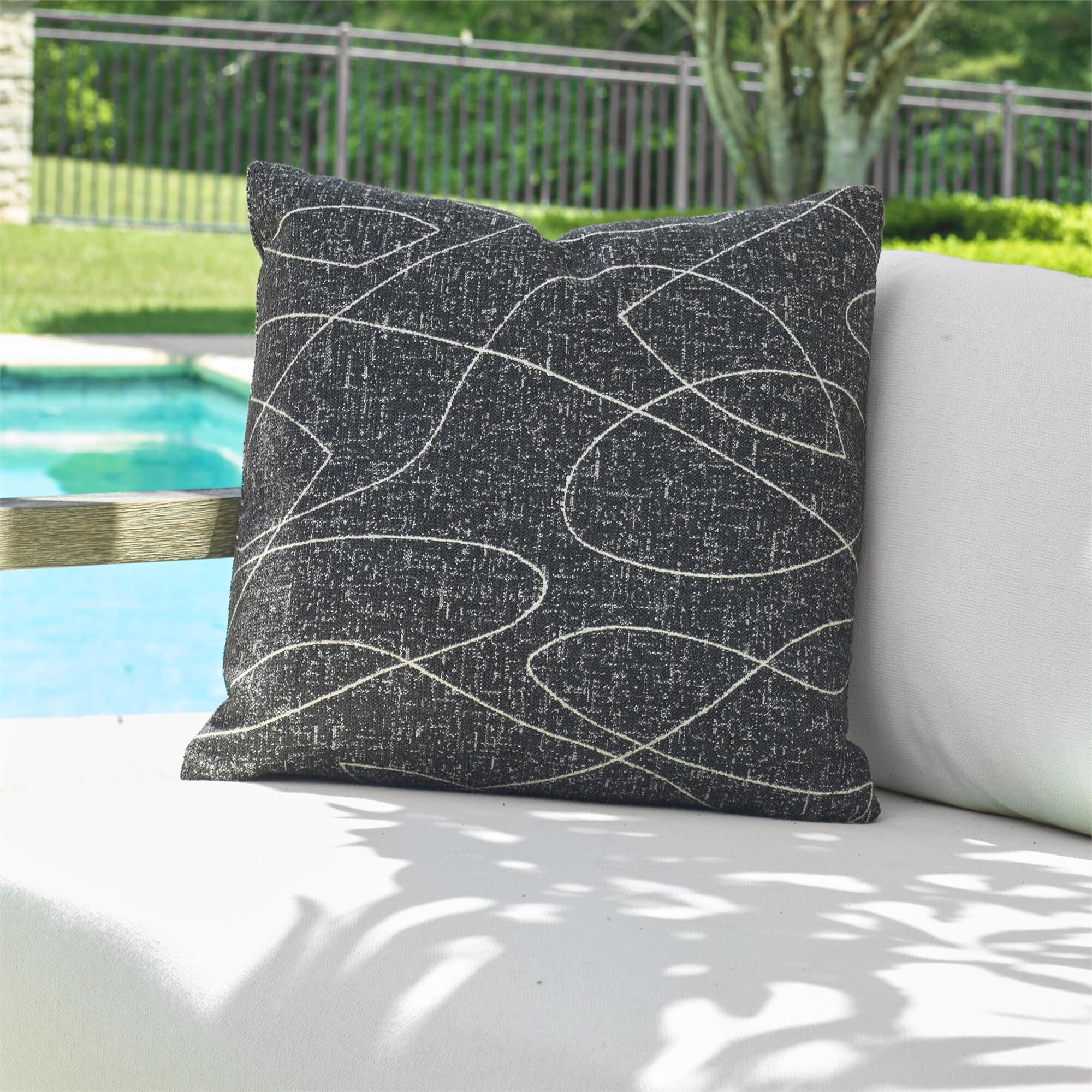 Loopy Loop Small Decorative Pillow